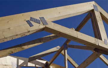 Ffynnon Gron roof trusses for new builds and additions