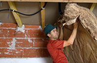 Ffynnon Gron tapered roof insulation